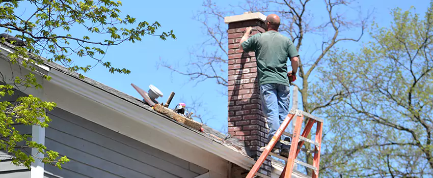 Vinyl and PVC Chimney Flashing Installation in Tyler, TX